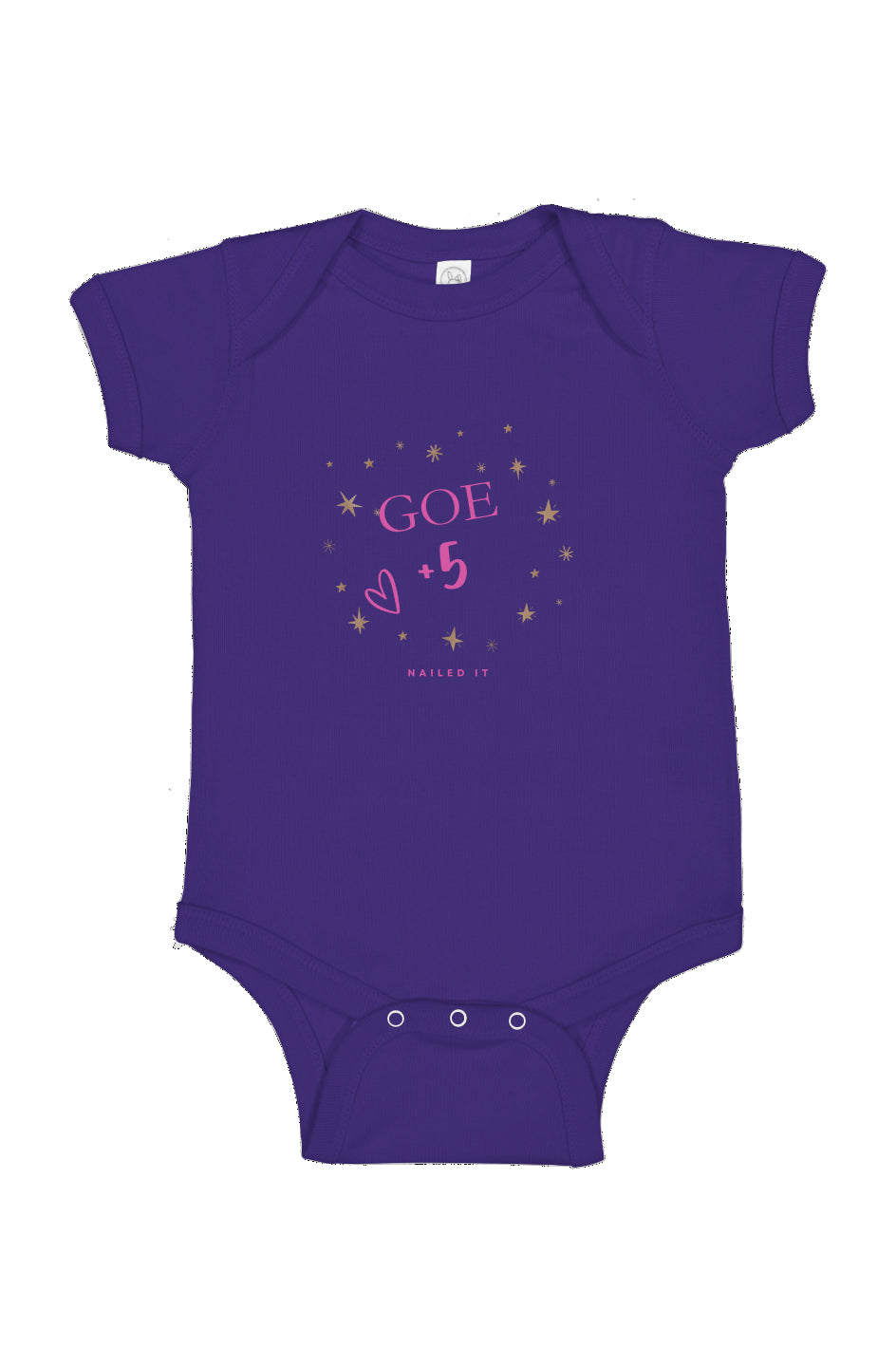 PLUS 5 Infant Fine Jersey Bodysuit