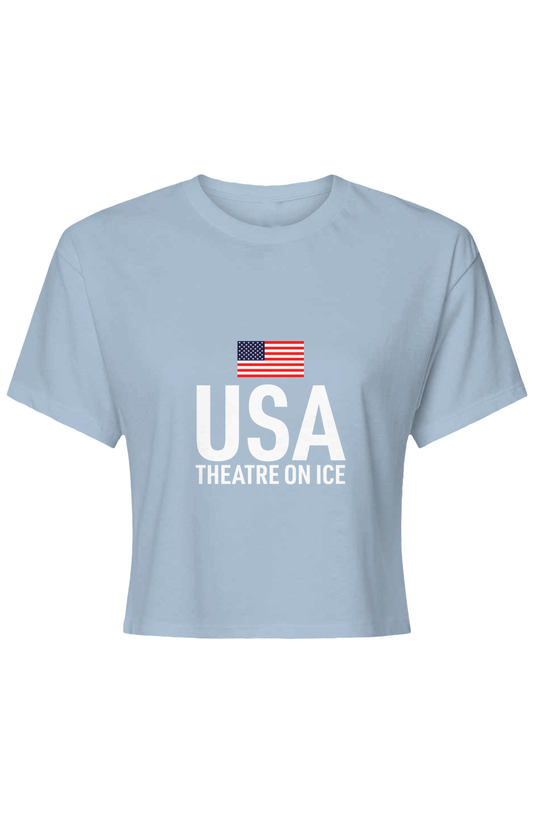 Theatre On Ice - USA Women's Crop Top