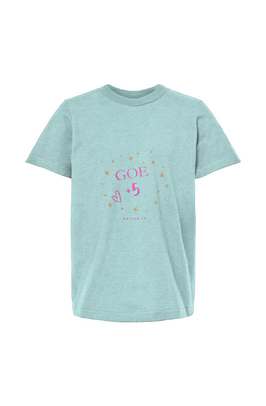 PLUS 5 GOE Youth Fine Jersey Tee