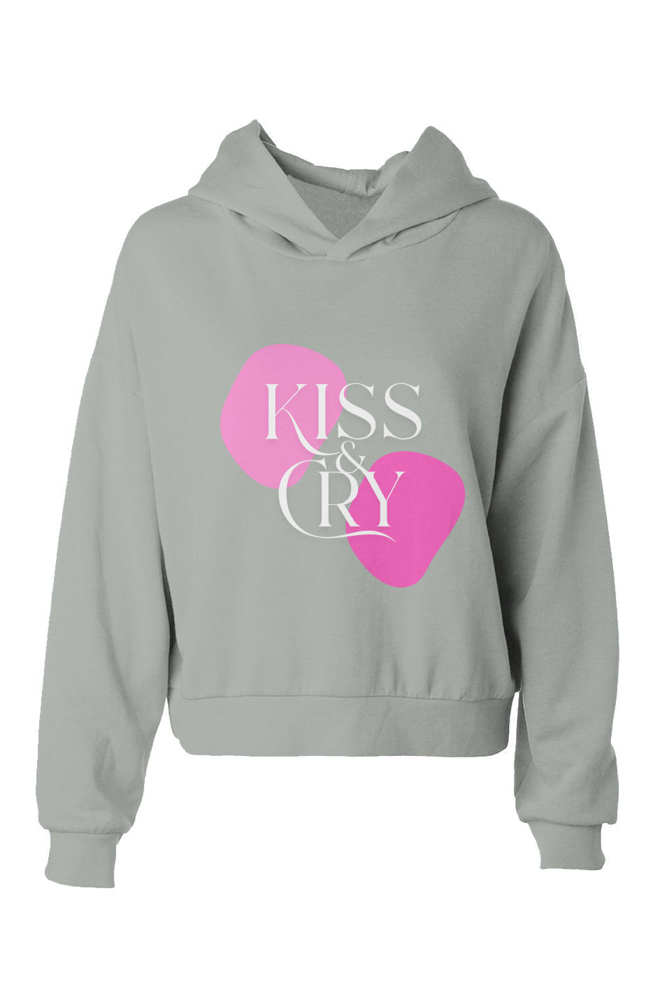 Kiss and Cry Ladies Hip Hoodie