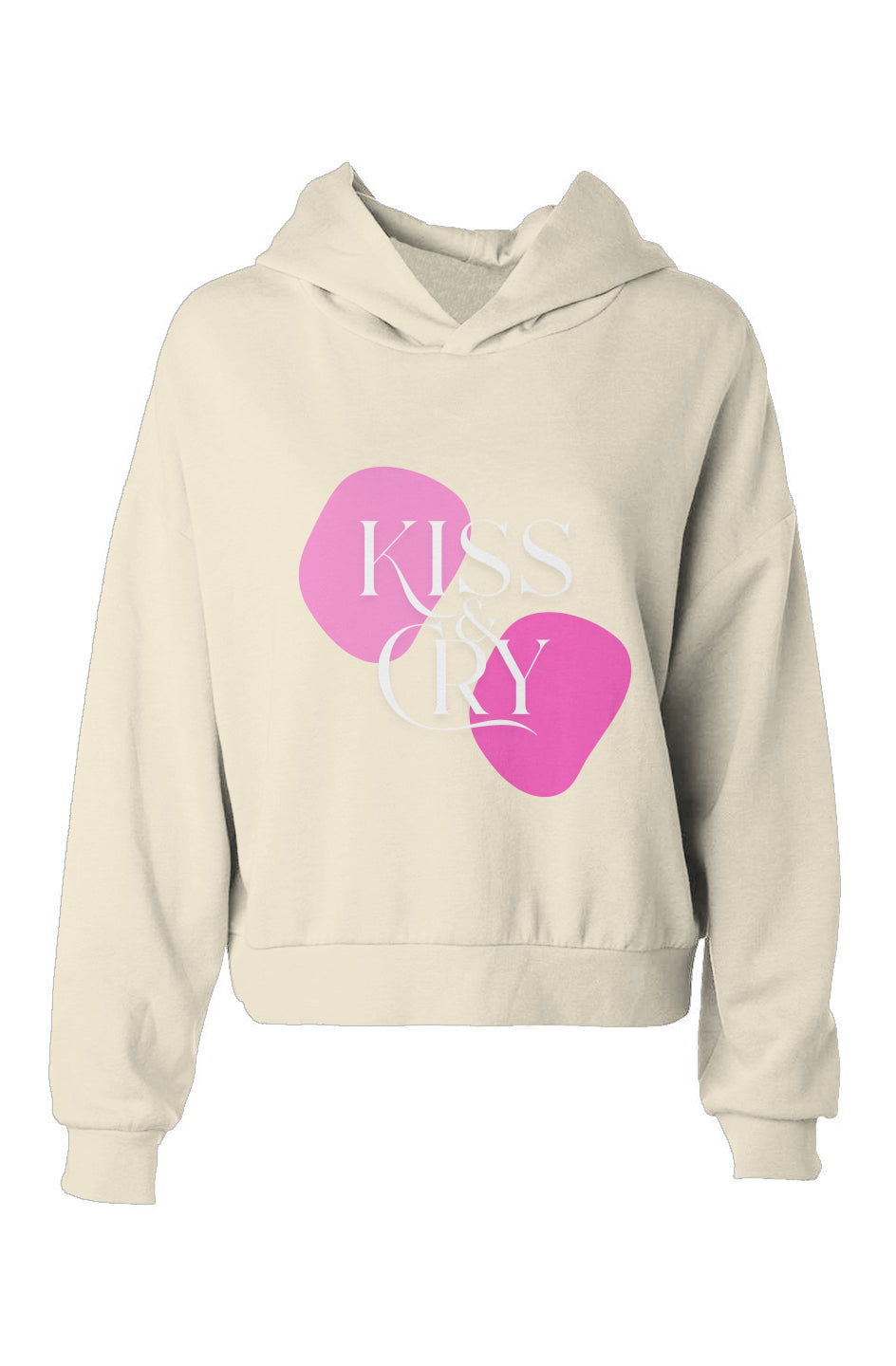 Kiss and Cry Ladies Hip Hoodie