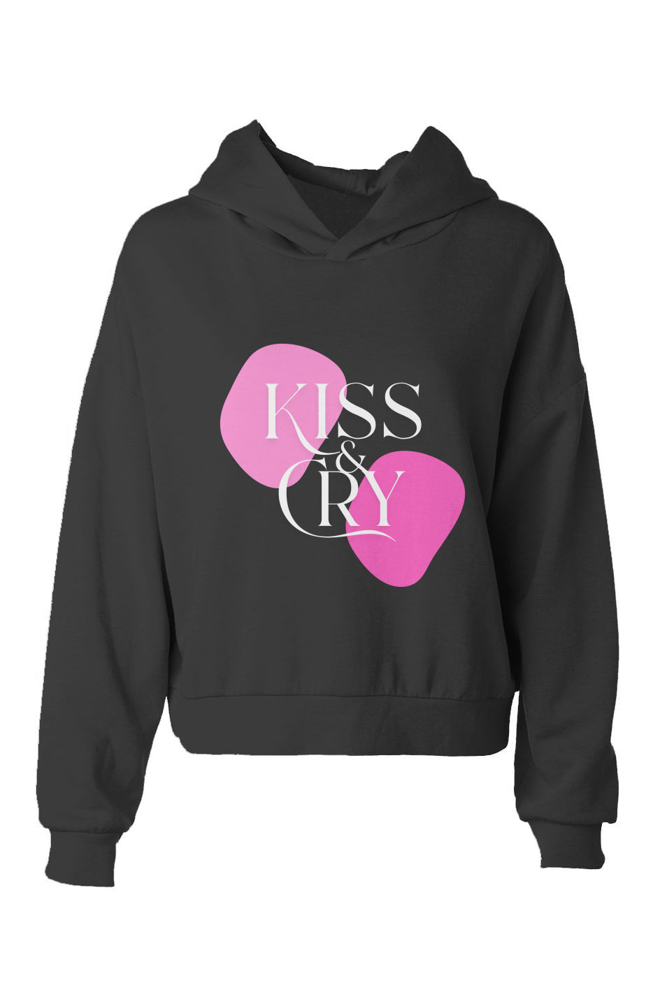 Kiss and Cry Ladies Hip Hoodie
