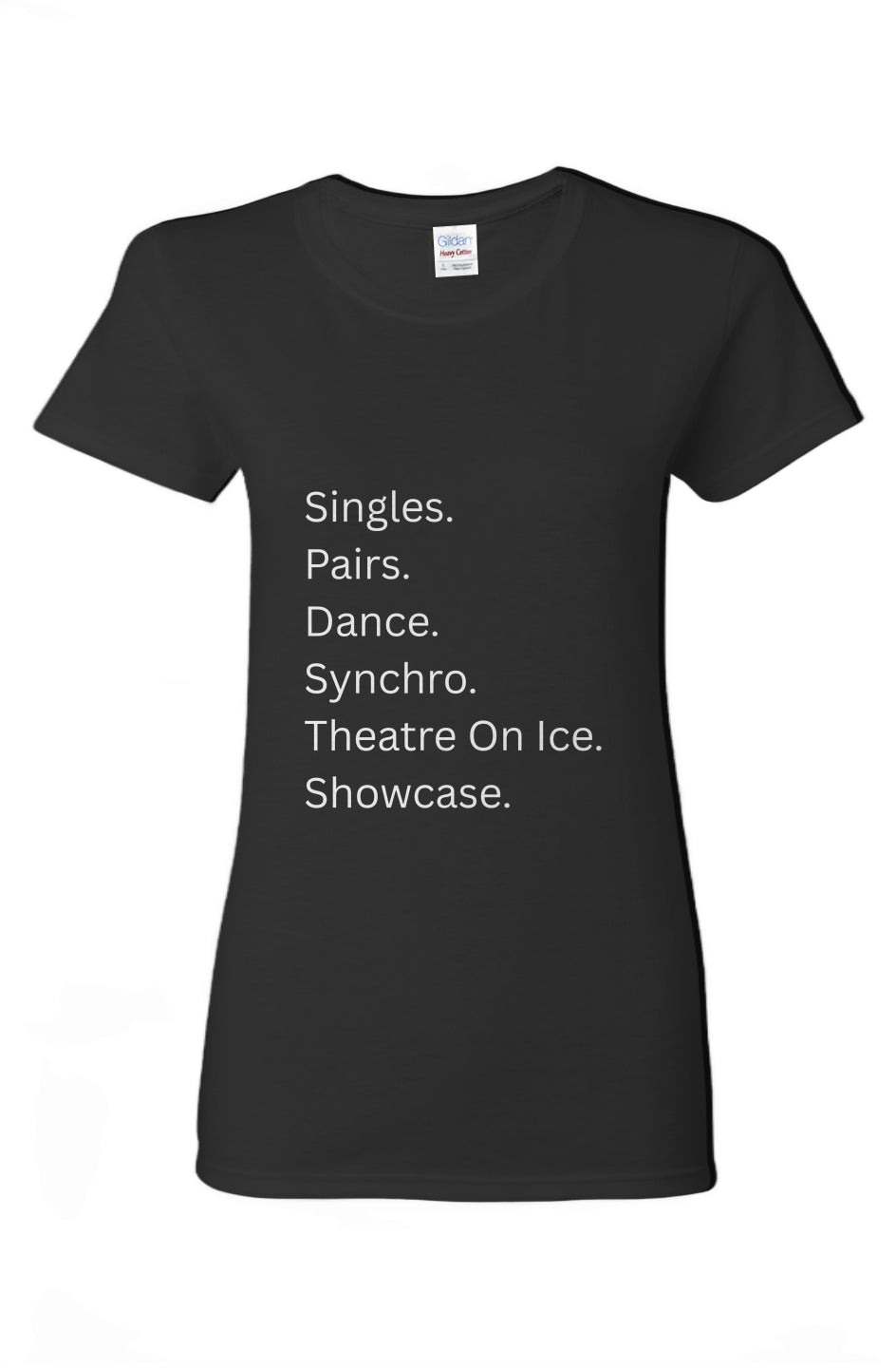 Ladies Skating Disciplines T-Shirt