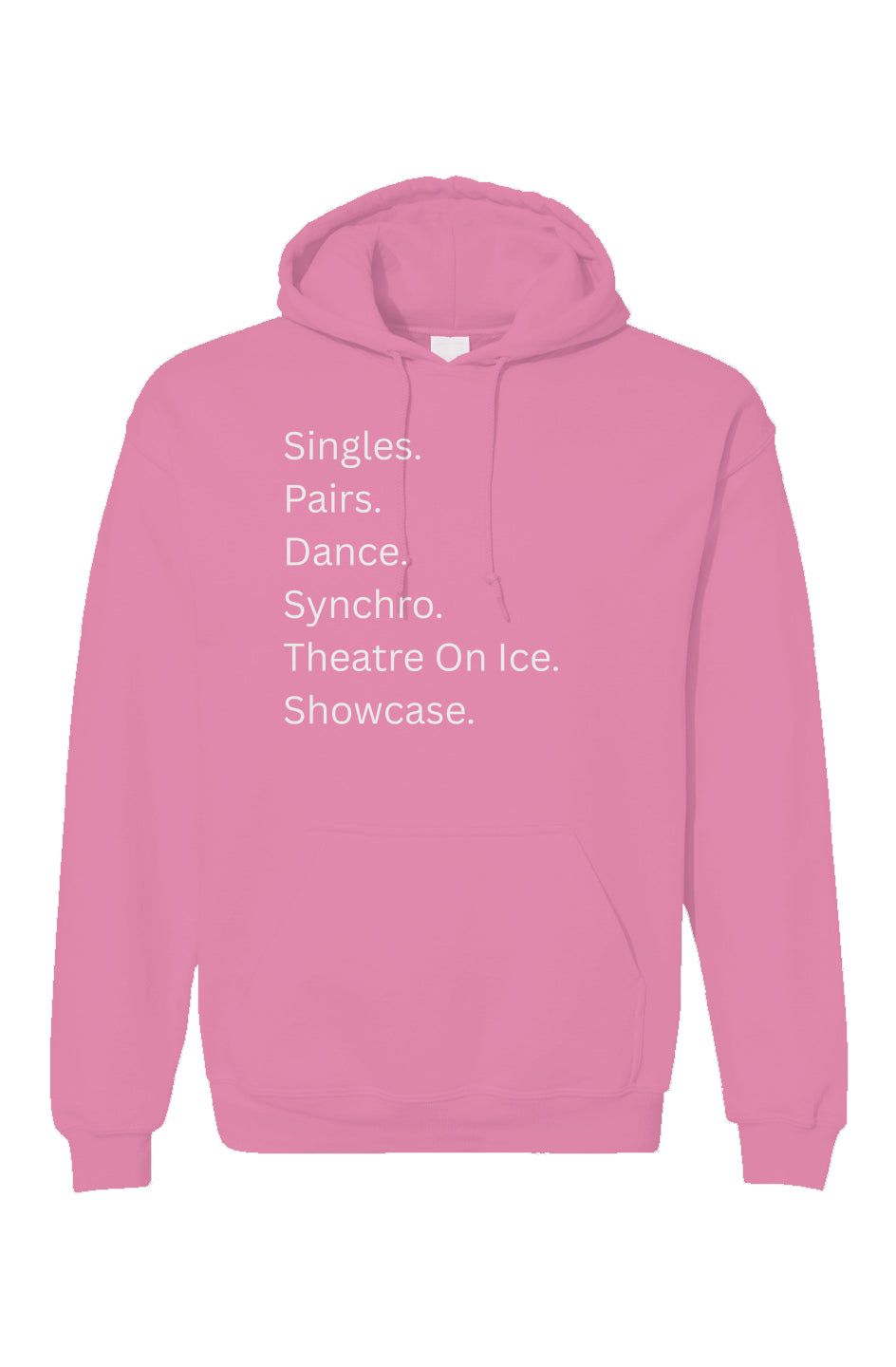 Adult Skating Discipline Hoodie Sweatshirt