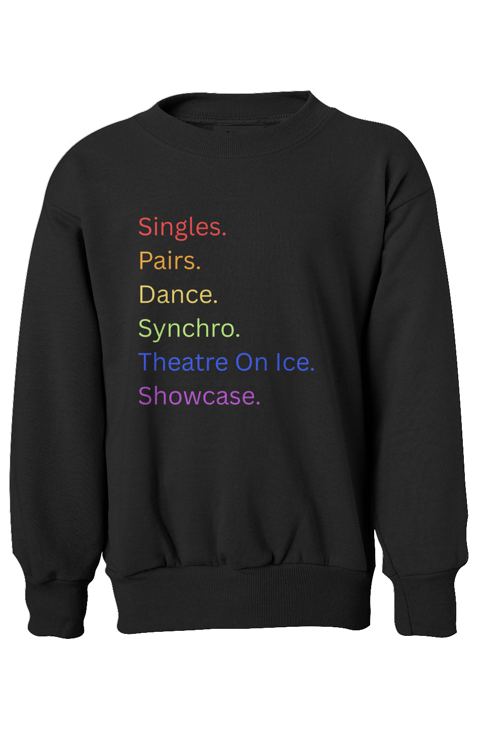 Skating Disciplines Crewneck Sweatshirt Youth