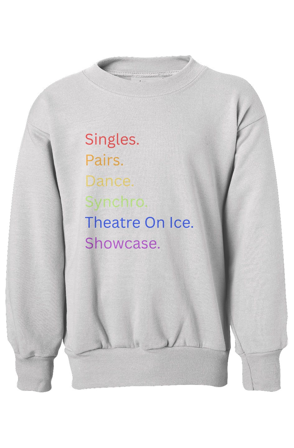 Skating Disciplines Crewneck Sweatshirt Youth