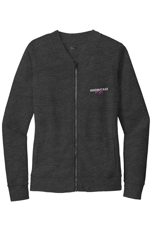 Showcase Style Women's Full Zip Crewneck
