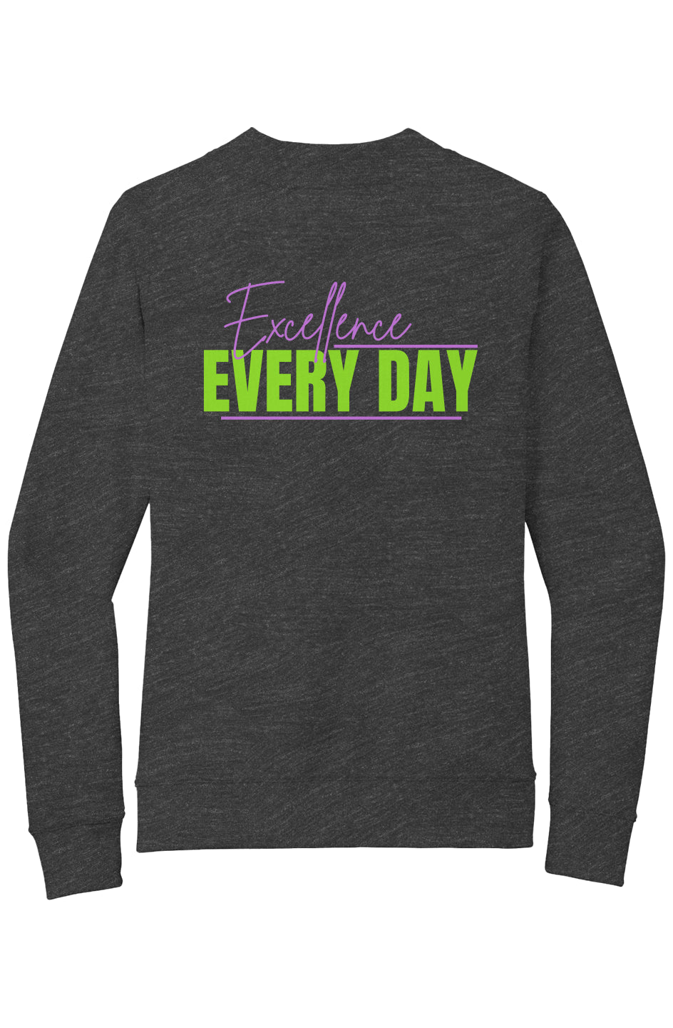 Excellence Crewneck French Terry Bomber Jacket