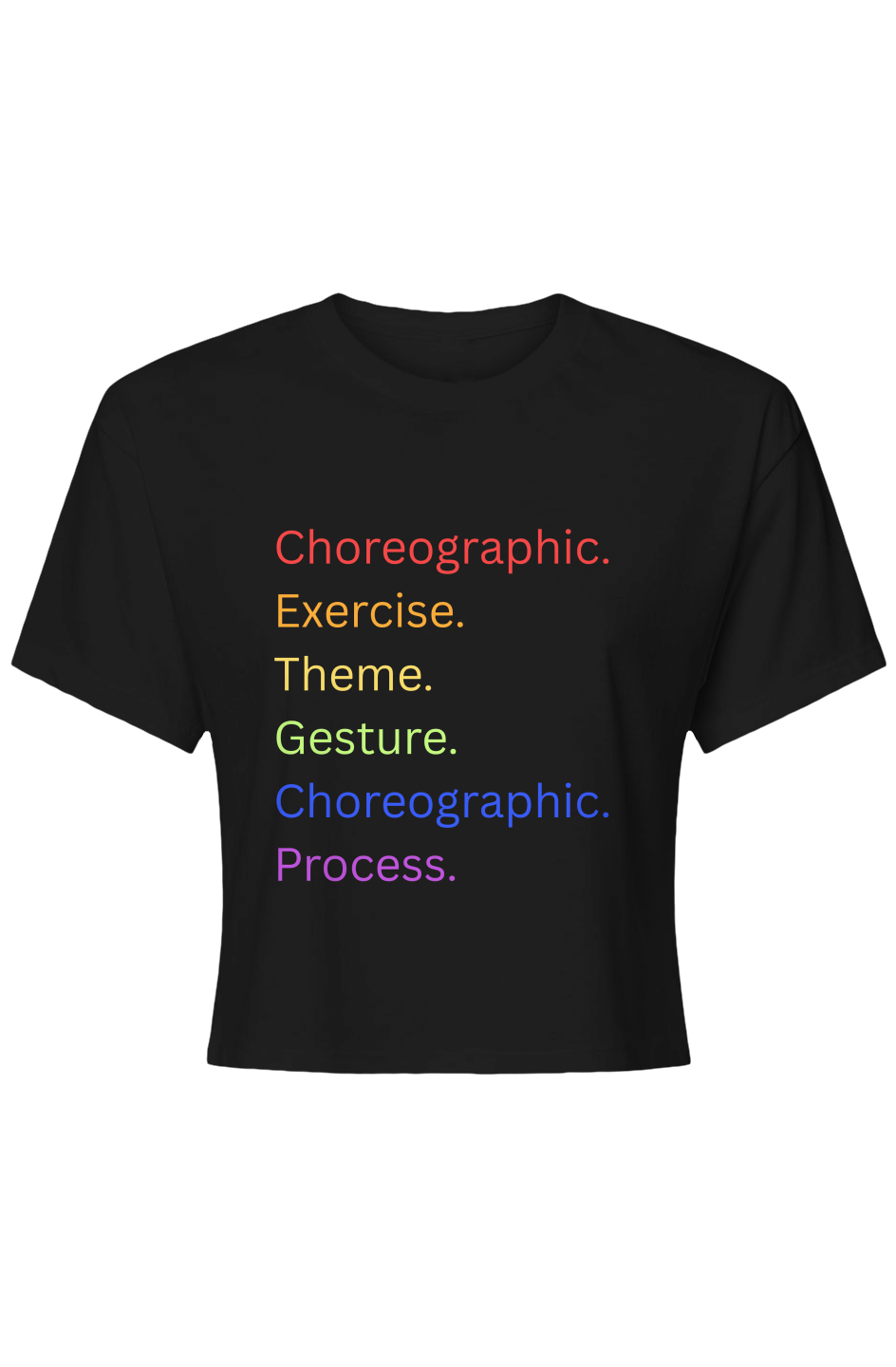 Theatre On Ice - Choreo Exercise Crop Top