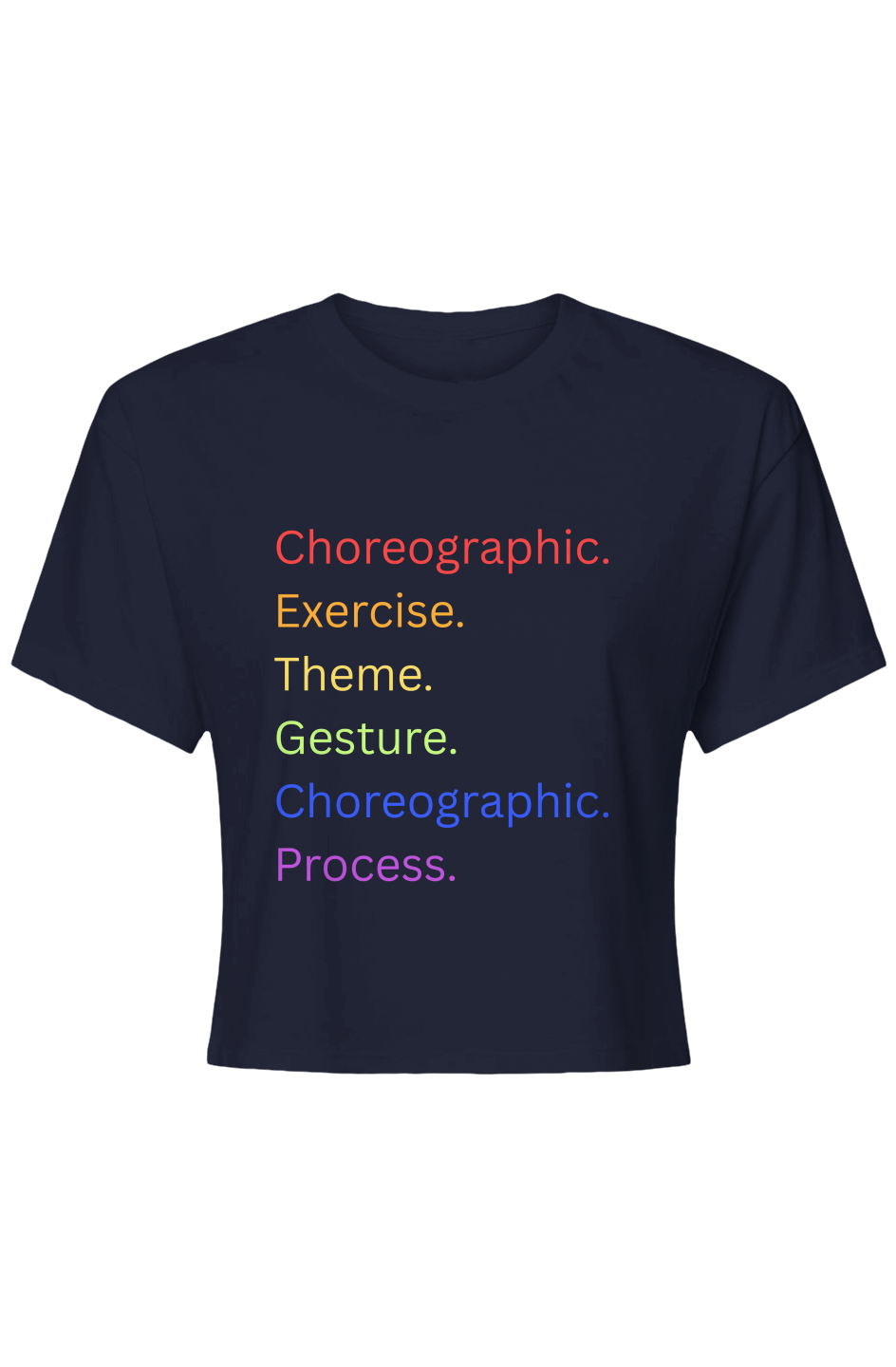 Theatre On Ice - Choreo Exercise Crop Top