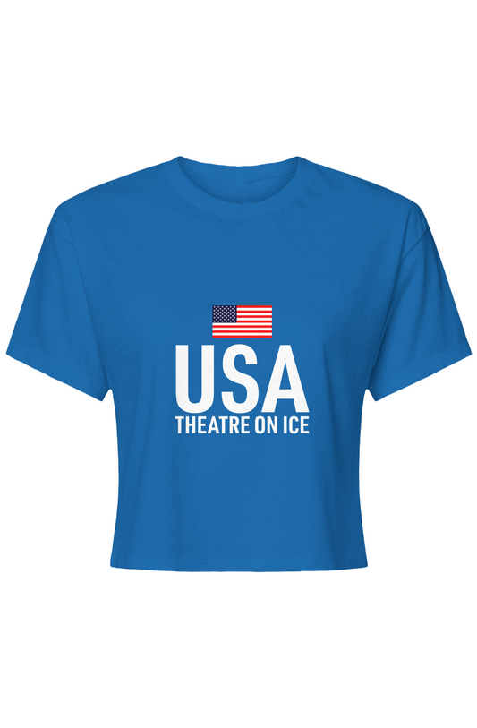 Theatre On Ice - USA Women's Crop Top
